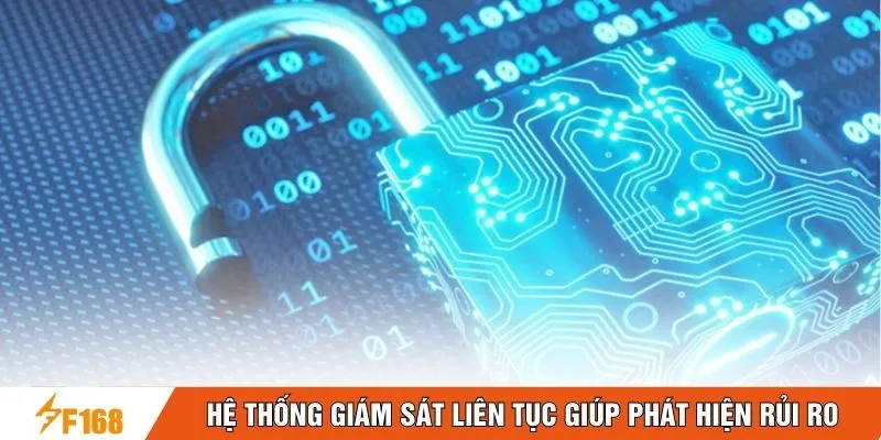 Hệ thống giám sát liên tục giúp phát hiện rủi ro Hệ thống giám sát liên tục giúp phát hiện rủi ro